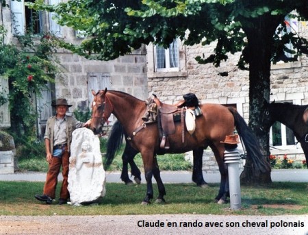 Claude barreau avec son polonais site